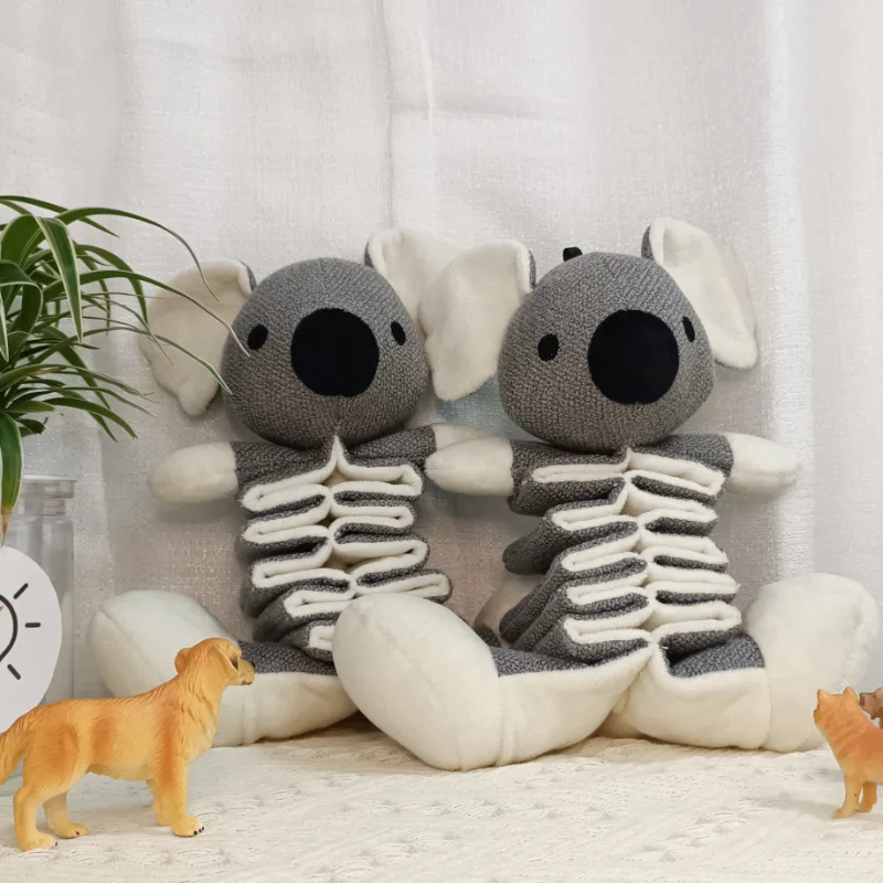 İtlər üçün crinkling peluş oyuncaq1